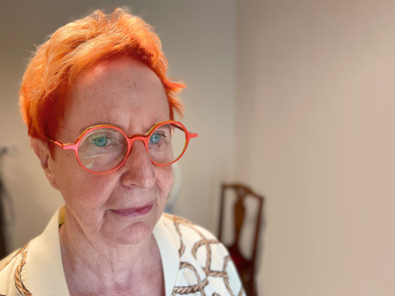 Die Brille für die Nähe Lesebrille