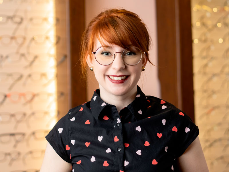 Julia Seddig - Augenoptikmeisterin und Optometristin Julia Seddig